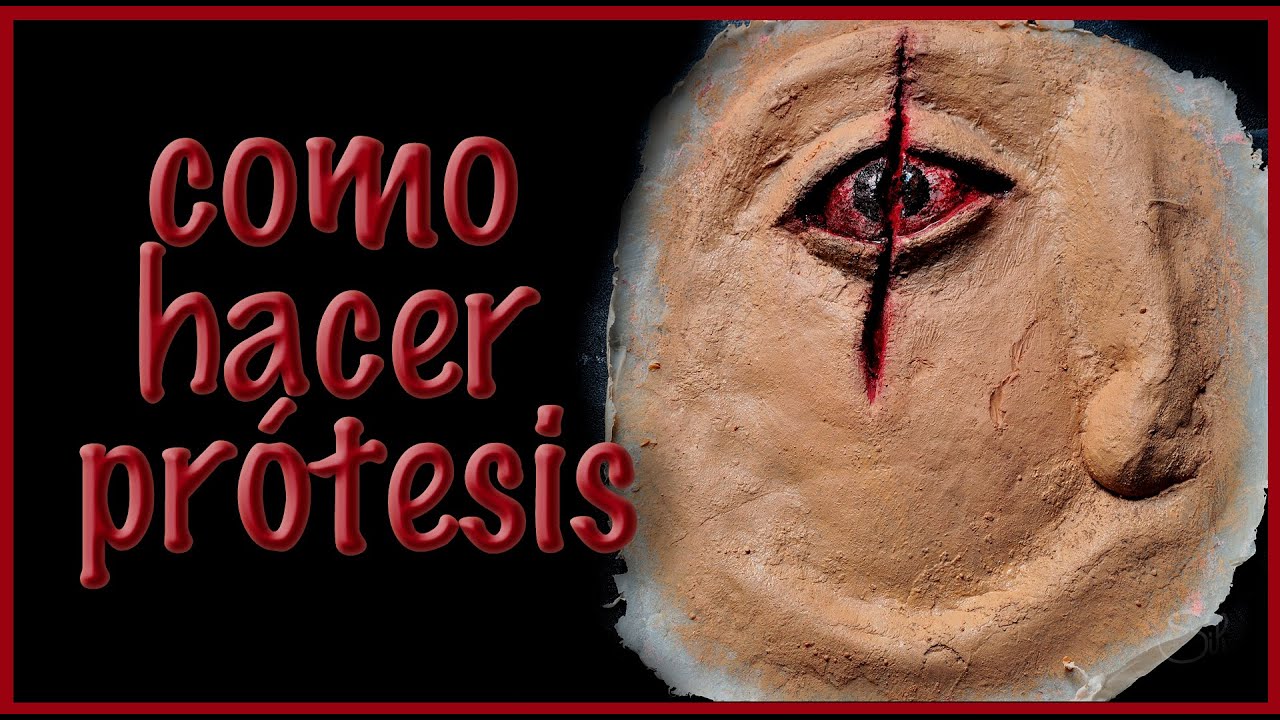 Como hacer prótesis de ojo rajado Makeup FX #97 | Silvia Quiros