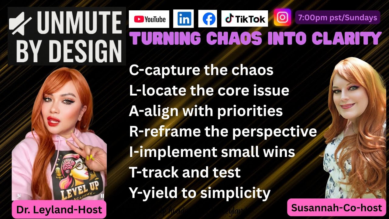 Unmute by Design: Turning Chaos into Clarity