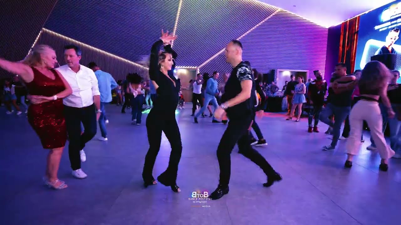 Танцевальный вечер сальсы с Джесси и Анатолием на фестивале BtoBBachataDanceFestival, 26-29 сентя...