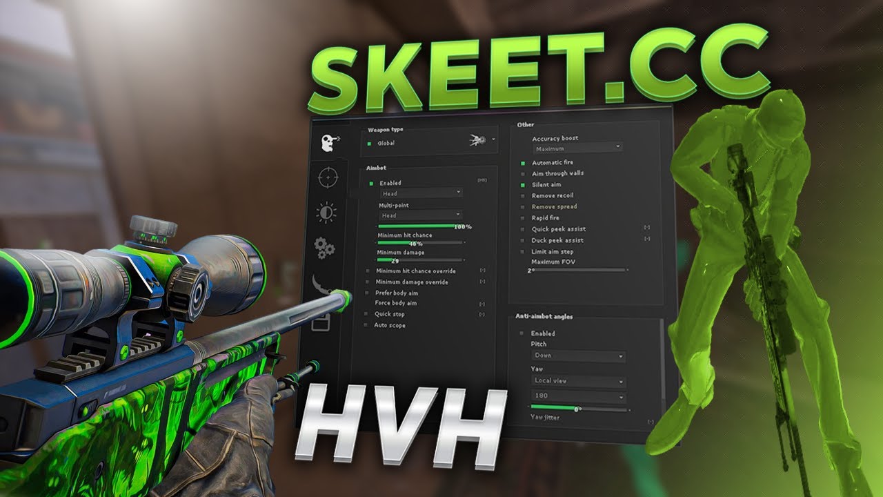 БОЛЬШОЕ ОБНОВЛЕНИЕ SKEET.CC! HVH ОБМАНЫВАЕТ С GAMESENSE.PUB!