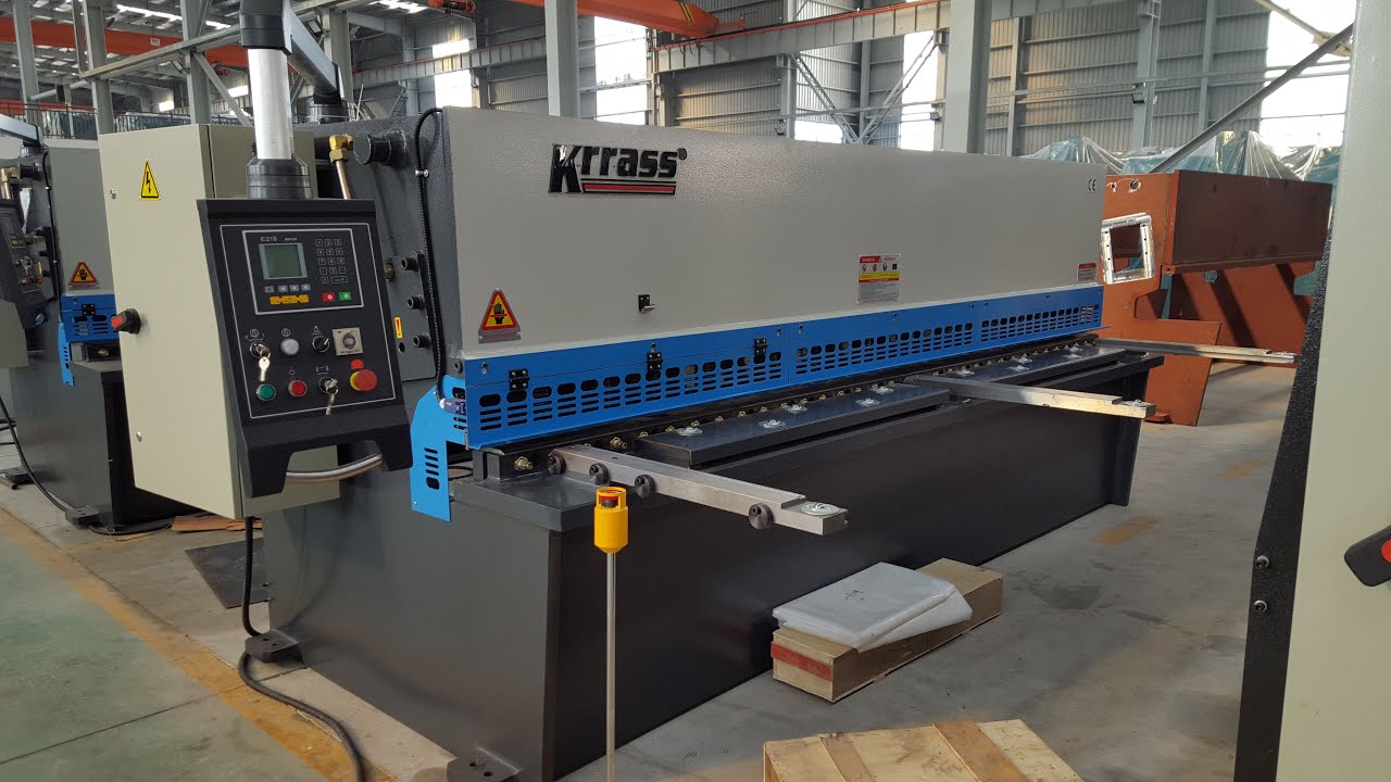 Hydraulic Swing Beam Shears QC12Y-6x3200 Sheet Metal Cutter /Cutting Sheet Metal