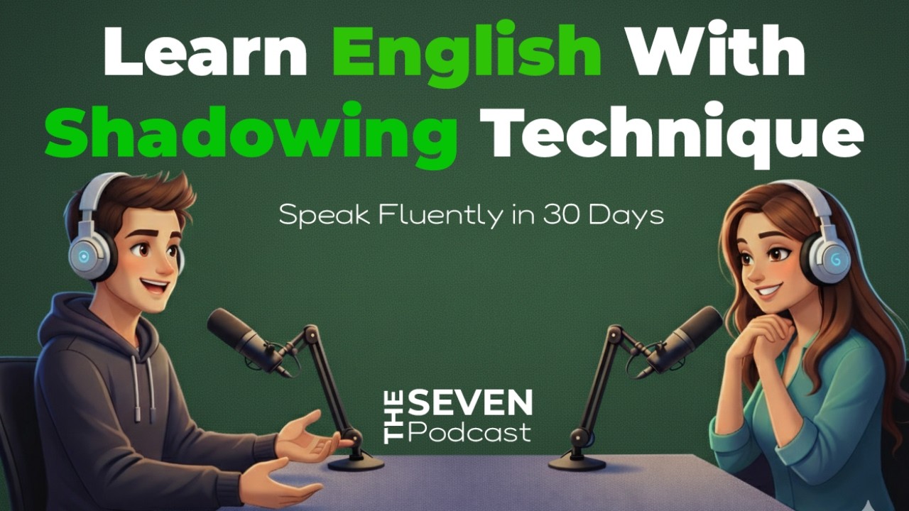 Learn English With Shadowing Technique | English Listening Practice Podcast