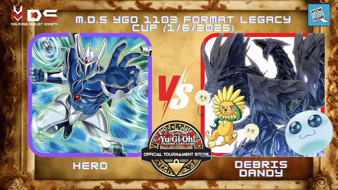 Yu-Gi-Oh! 遊戯王 M.D.S OCG JP 1103 Format Legacy Cup 1/6/2025     