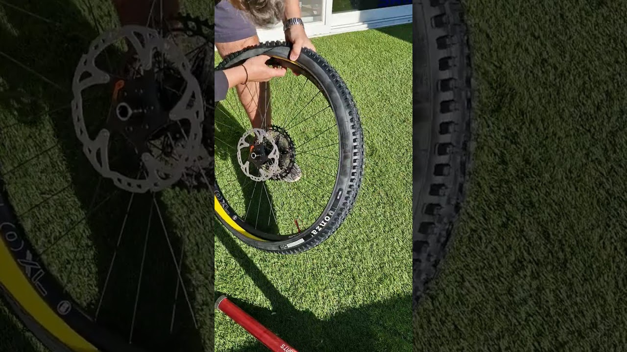 How to install new tire and Ride Panzer Insert.