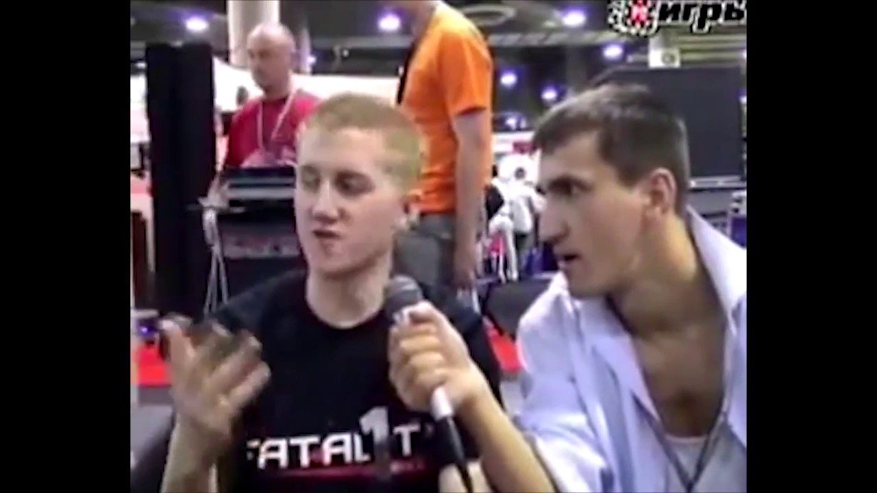 Polosatiy vs. Fatal1ty Interview E3 USA (2004) - RUS/ENG