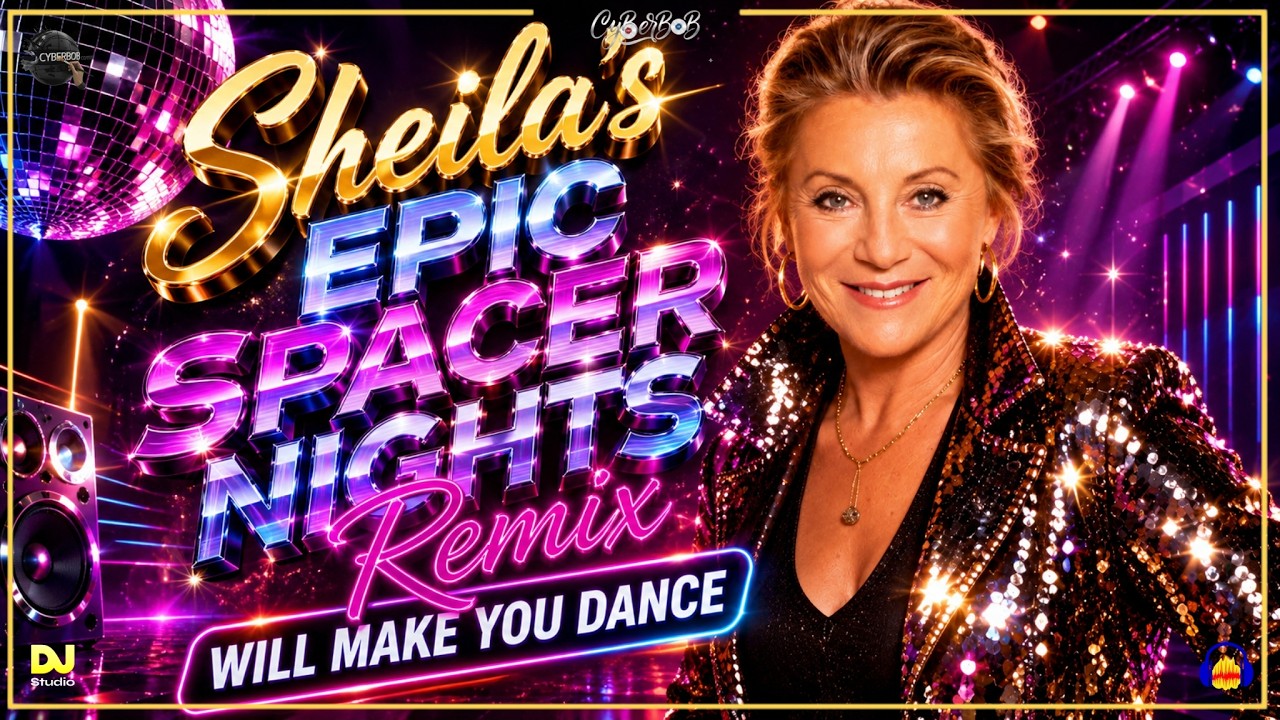 🎶 Sheila's Epic Spacer Nights Remix Will Make You Dance 🎶 | CyberBob in The Mix