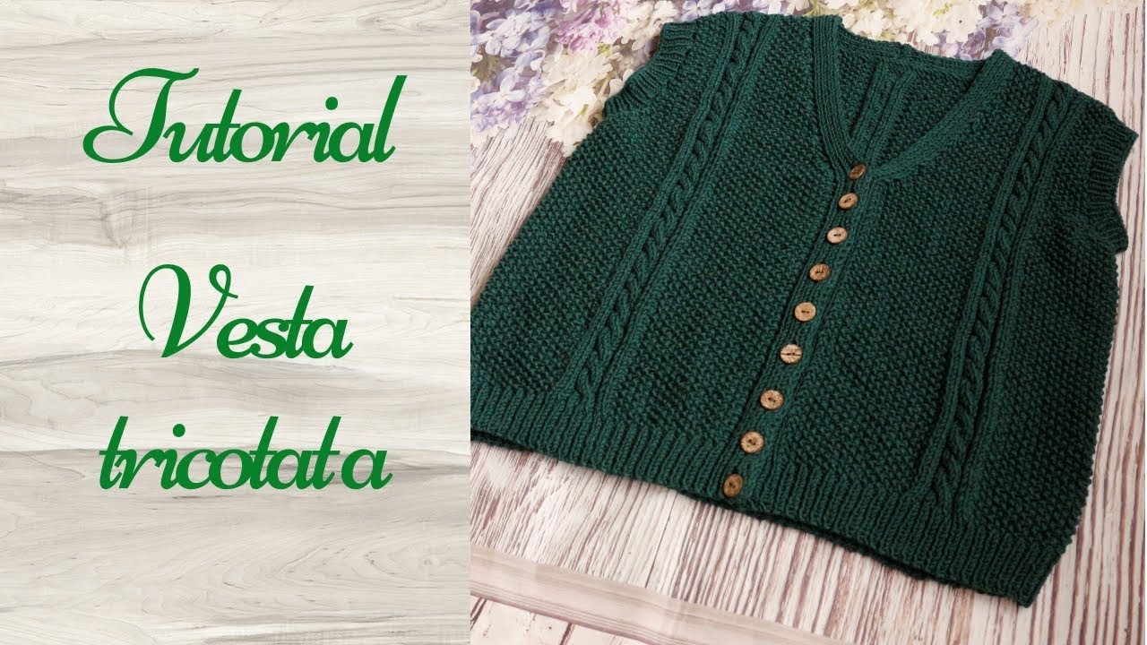 Vesta tricotata- TUTORIAL
