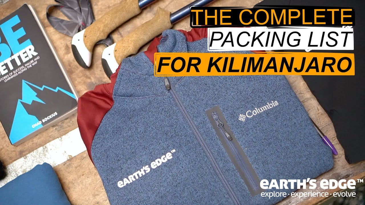 Kilimanjaro Packing List