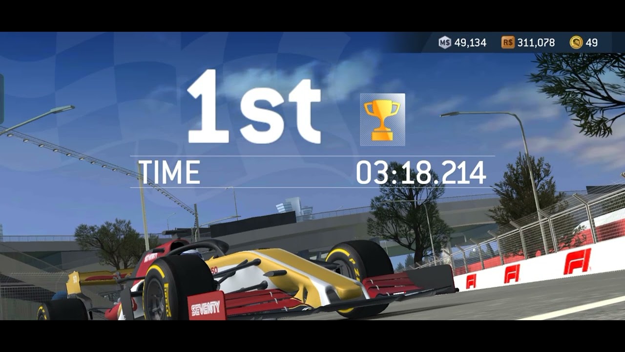 F1 Racing Singapore 🏁🏎️/Real Racing 3/gameplay