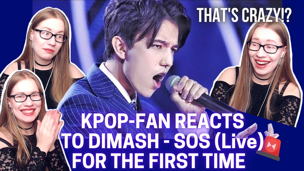 KPOP-Fan Reacts to DIMASH Qudaibergen - SOS | FIRST REACTION 👏🏻
