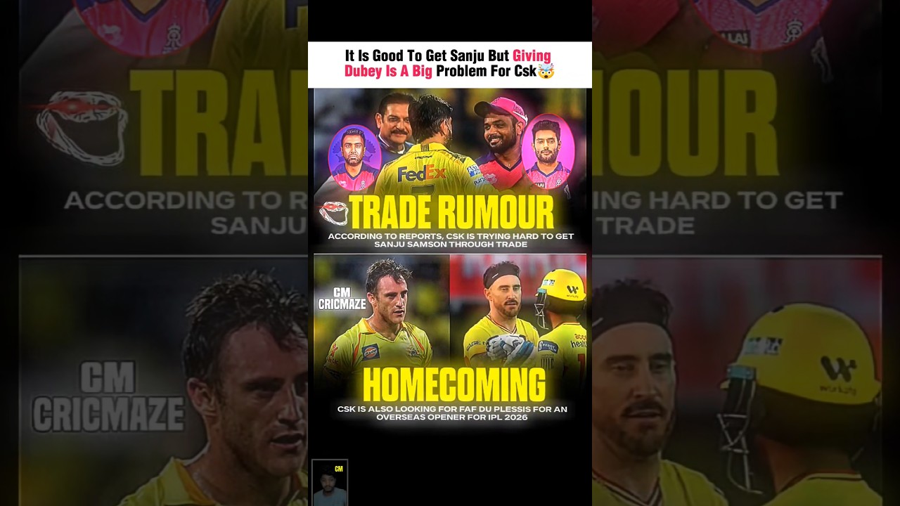 Sanju in csk 