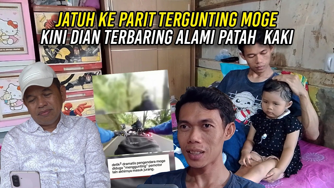 J4TUH KE PARIT TERGUNTING MOGE | KINI DIAN RUSDIANA TERB4RING ALAMI PAT4H KAKI