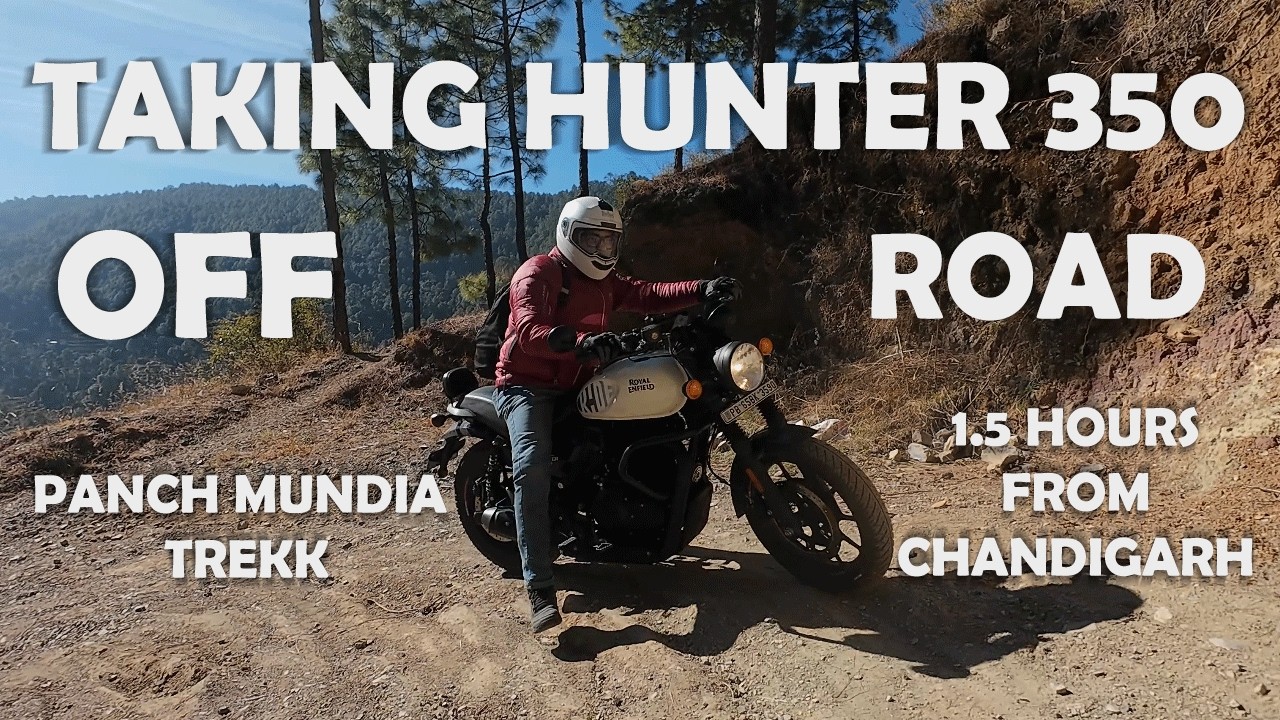 Hunter 350 vs. NO ROADS! 🛑 Panchmundia Off-Road & Trekking Adventure