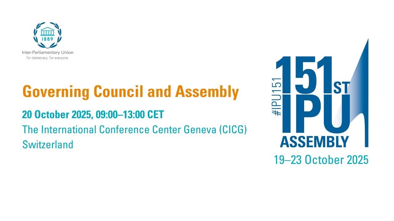 151st IPU Assembly: 20 Oct, Governing Council and Assembly - AM Session (Floor)