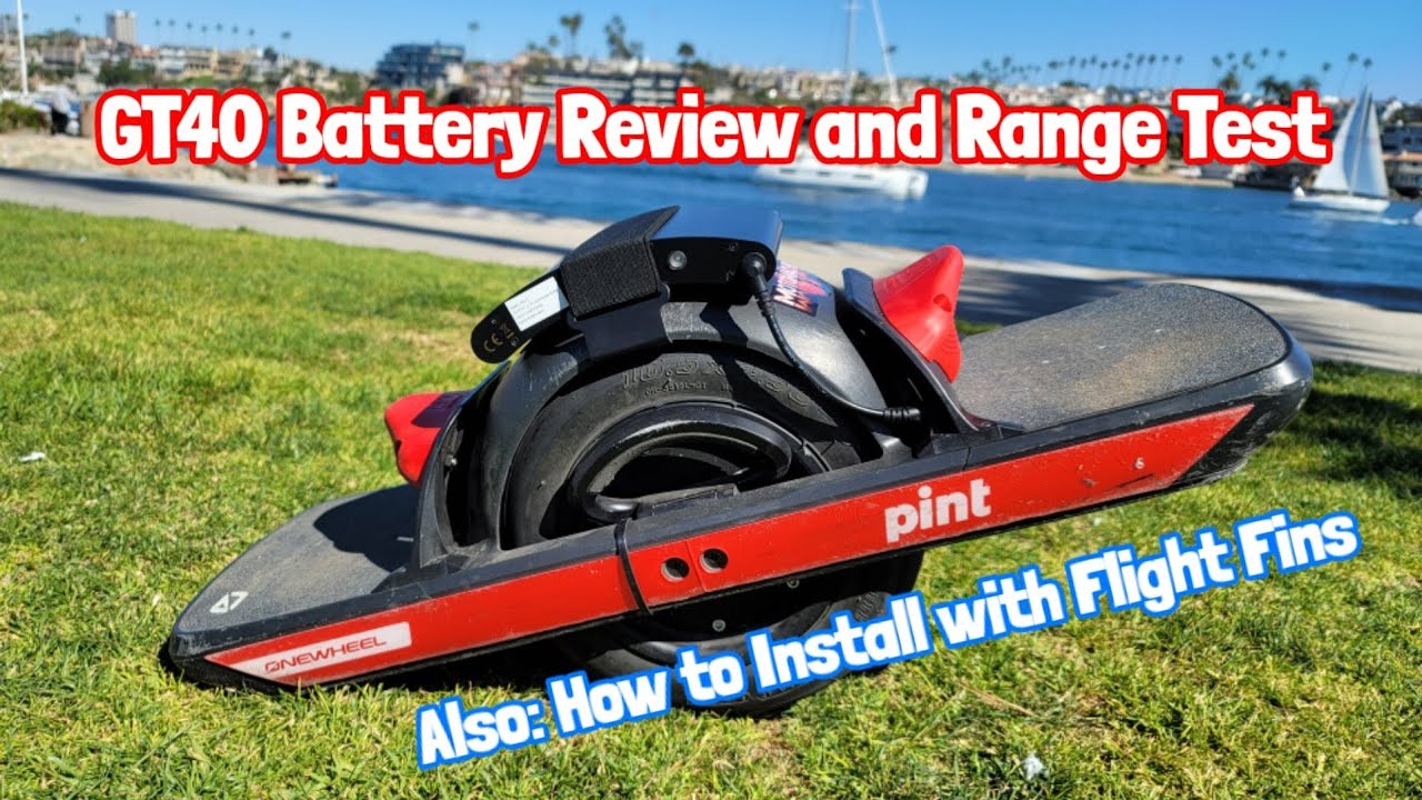 GT40 Extended Range Battery + Quart Battery Range Test/Review