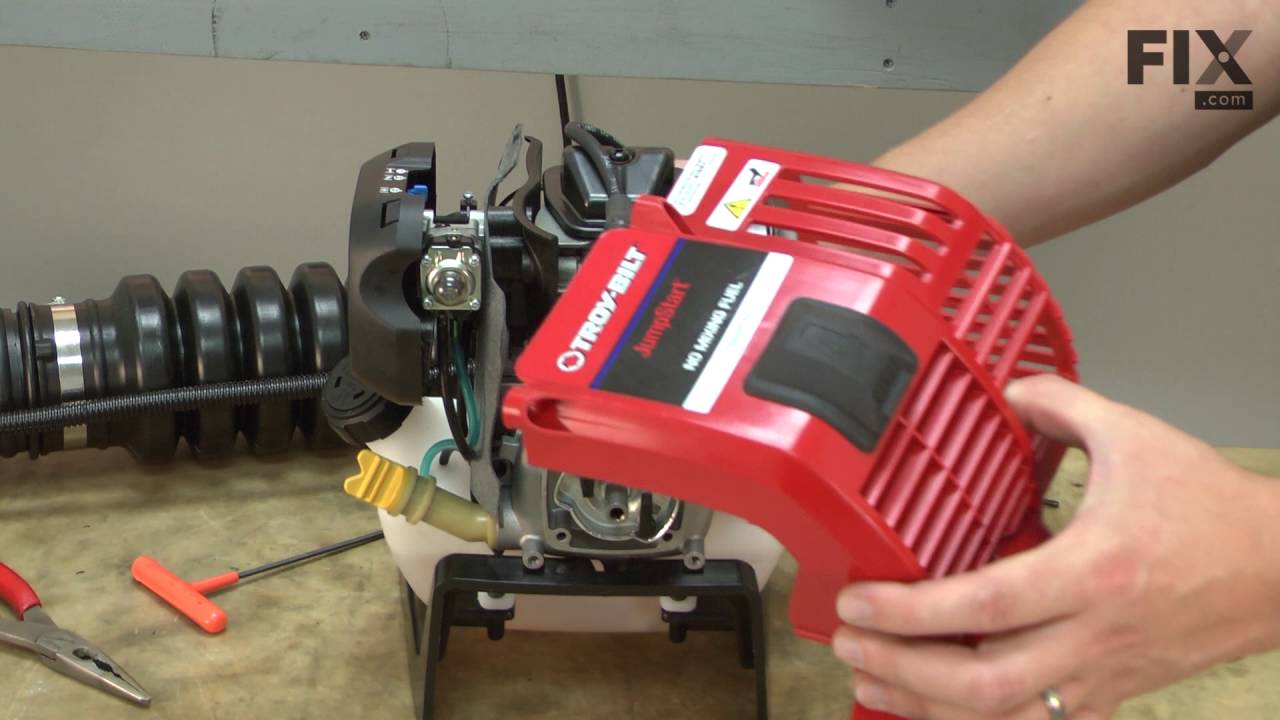 Troy Bilt Backpack Blower Repair - How to Replace the Ignition Module Assembly