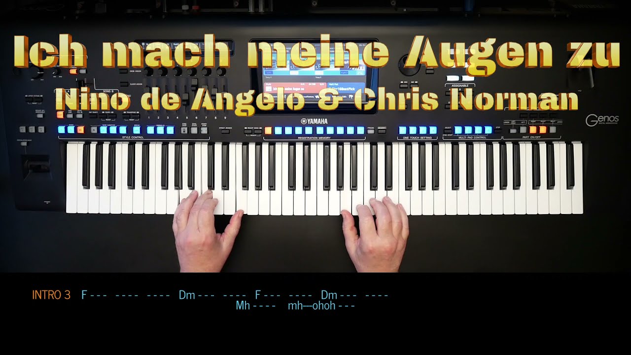 Ich mach meine Augen zu (Everytime I Close My Eyes) Nino de Angelo & Chris Norman, Cover, auf Genos