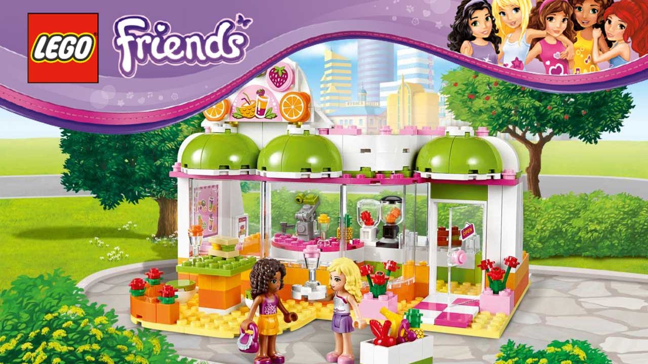 Lego Friends 41035 - Heartlake Juice Bar set 41035 Review (Part 2)