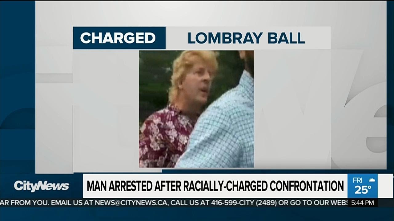 Man charged after confrontation at ferry docks