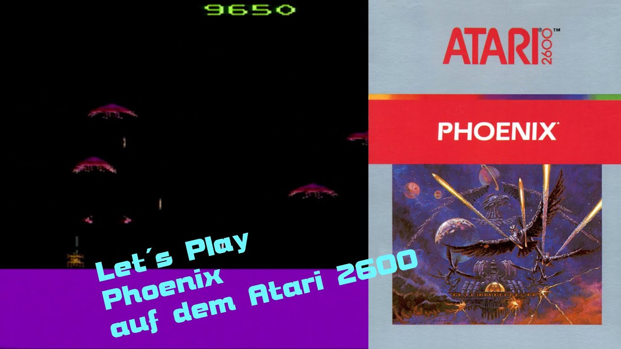Let´s Play Phoenix auf dem Atari 2600 - Kult und einfach genial