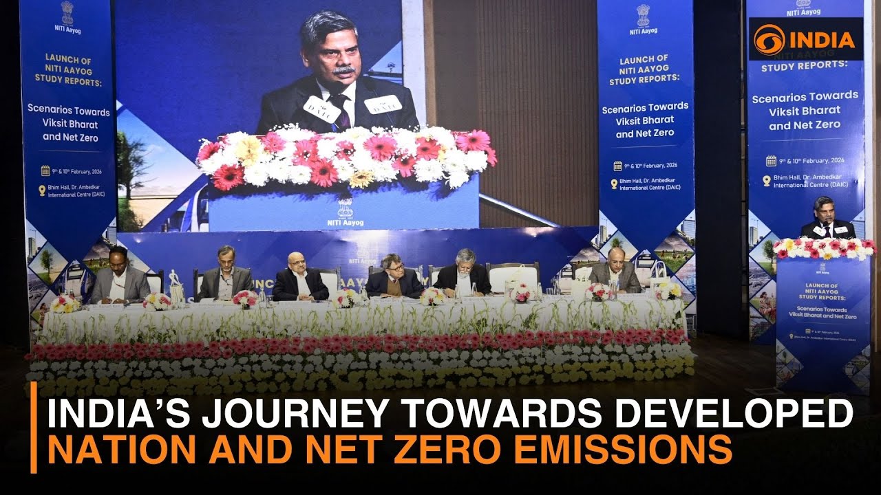 NITI Aayog Releases Reports on Viksit Bharat 2047 and Net Zero Goals