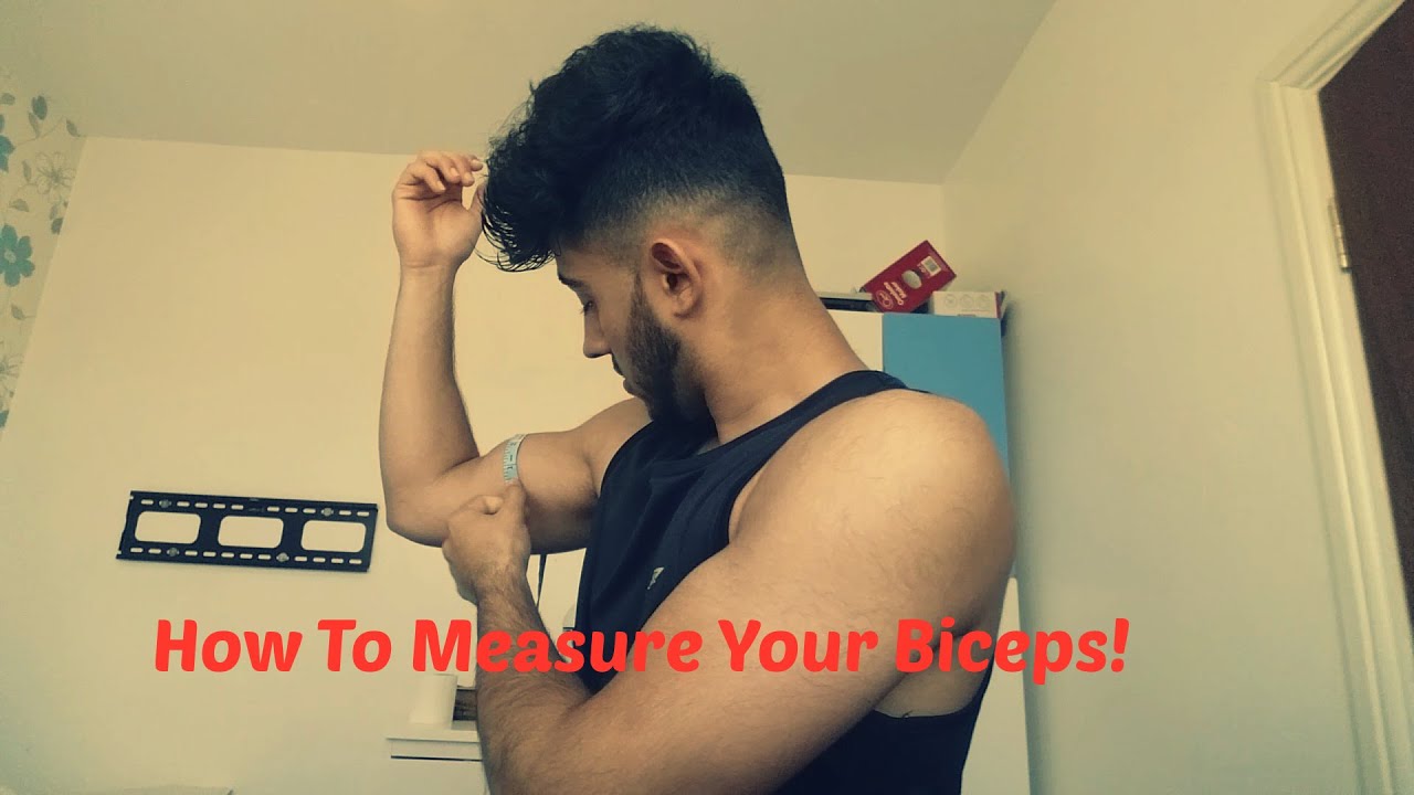 How To Measure Your Arm's And Biceps