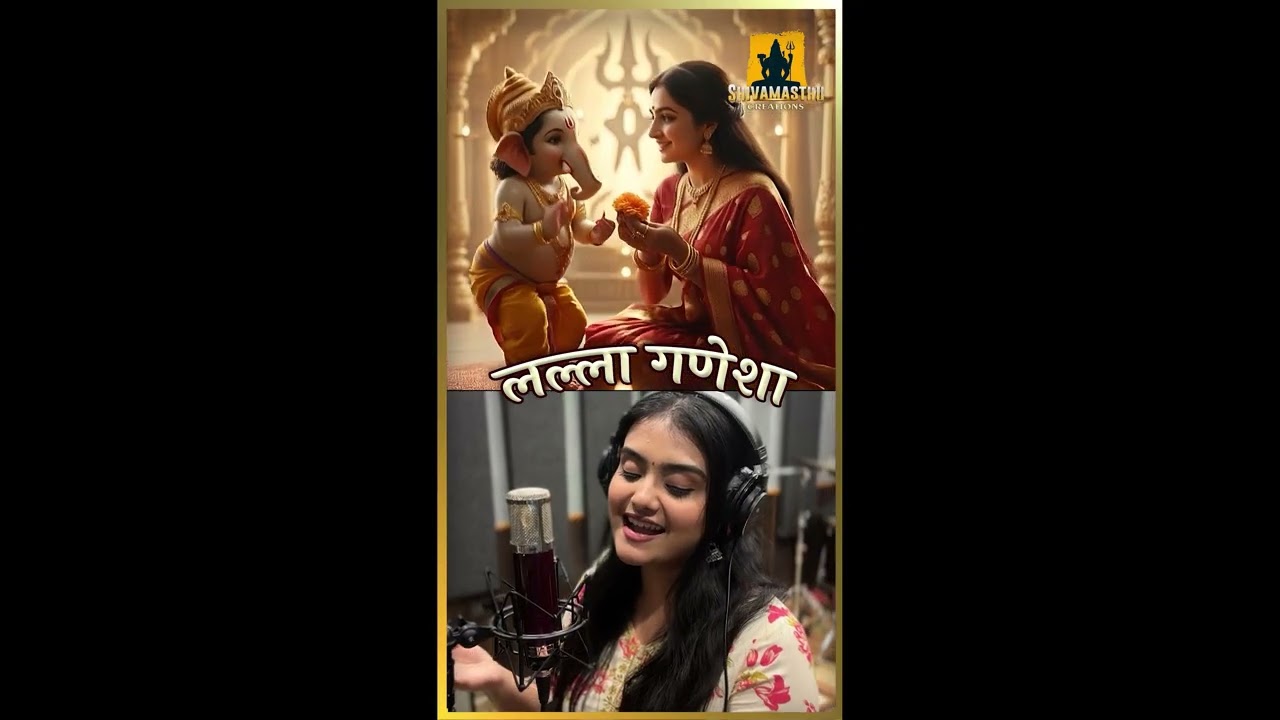 Amba Gouri Laal Pyar Ganesha #shorts