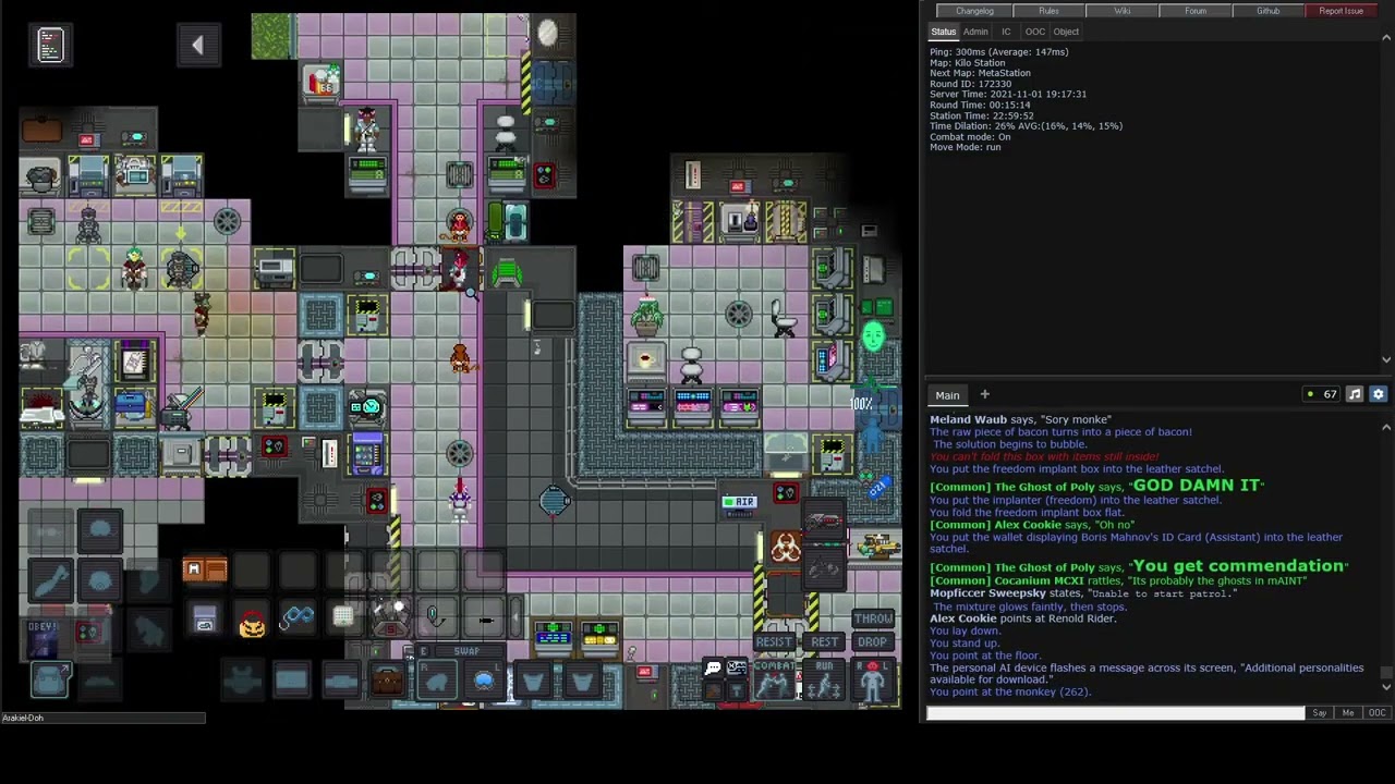 [SS13 Gameplay] Megamankey