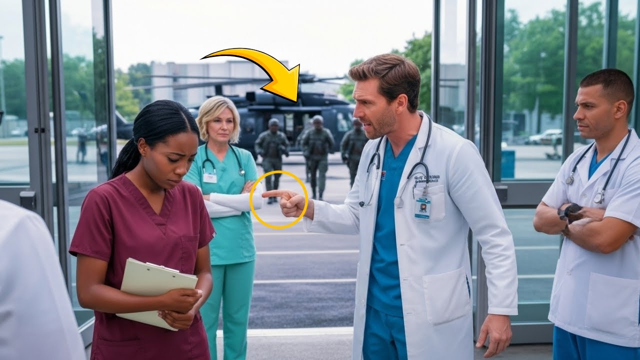 They Mocked Black African Nurse — Until a Navy Helicopter Landed Demanding Their SEAL Combat Pro
