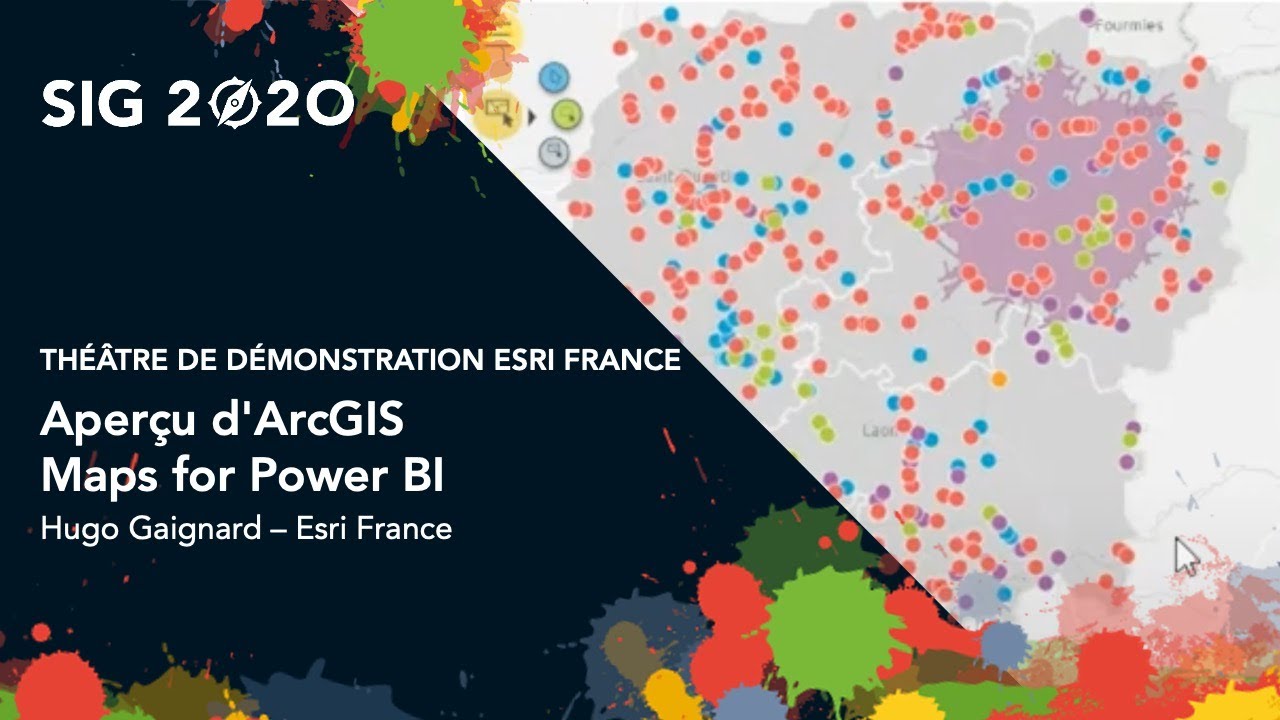 [Live] SIG 2020 - Aperçu d'ArcGIS Maps for Power BI