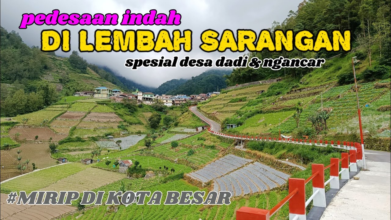KELILING TELAGA SARANGAN & INDAHNYA SUASANA DESA NGANCAR YG DI JULUKI DESA SULTAN BANYAK RUMAH MEWAH