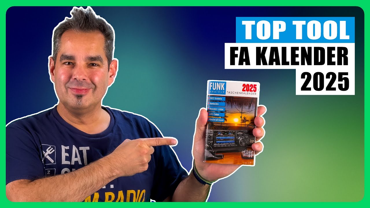 Funkamateur Taschenkalender 📆 Das beste Tool für 2025
