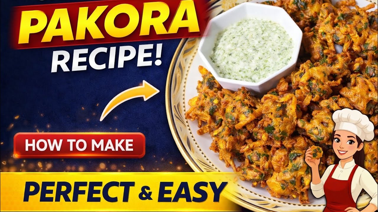 Pakore Recipe| Ramzan special dish / Iftar Special 🌙 | Khasta Aur Crunchy Pakoray#cooking#fyp