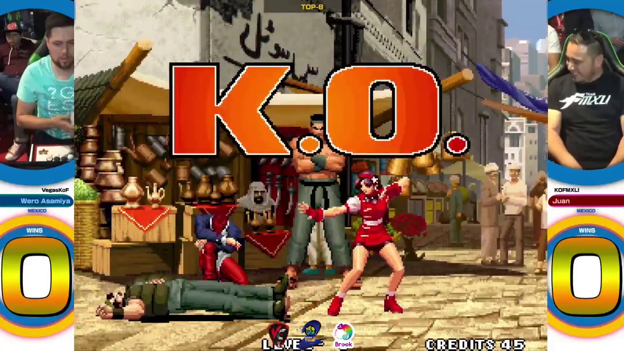 Wero Asamiya vs Juan - KOF '98 Neo Geo World Tour Season 2 Las Vegas Stop TOP-8