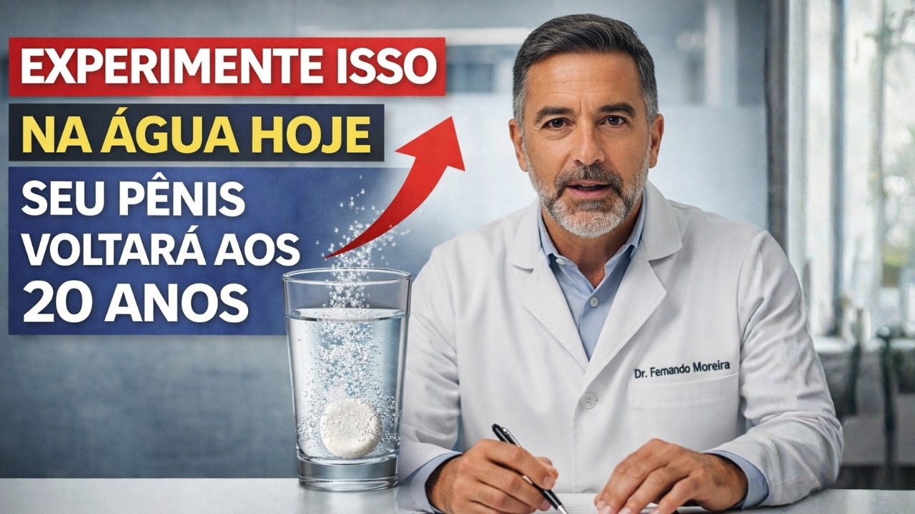 Urologia Revela: Água Pura Depois dos 50 Bloqueia Sua Circulação — Faça ISSO Agora || Dr. Fernando