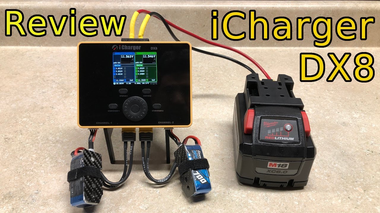 The New iCharger DX8 - Unboxing & Review