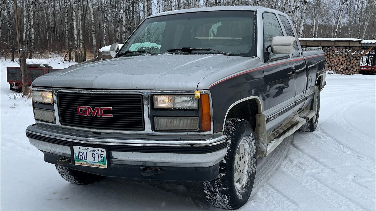 Driving my GMC 1993 k1500
