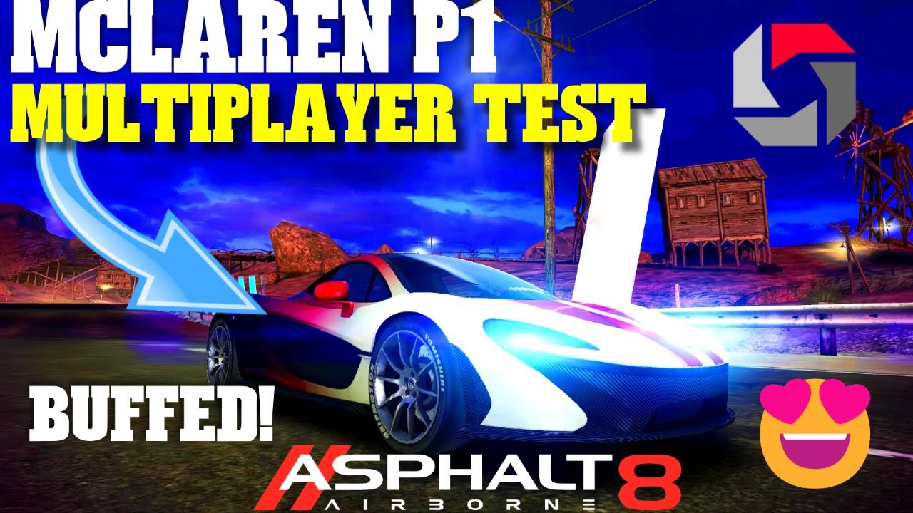 Asphalt 8 Airborne: P1 Strikes Back! BUFFED McLaren P1 Multiplayer after update 63