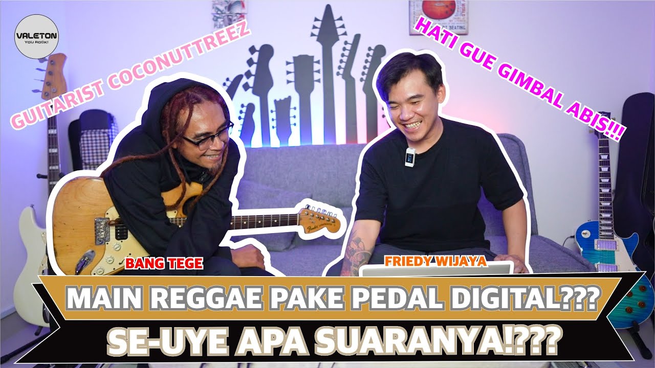 MAIN REGGAE PAKE PEDAL DIGITAL??! KITA COBAIN BARENG GITARIS 