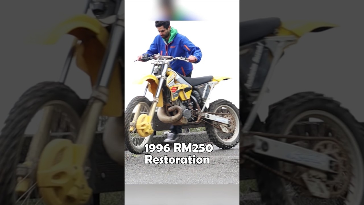 1996 #Suzuki #RM250 #2stroke Full Restoration