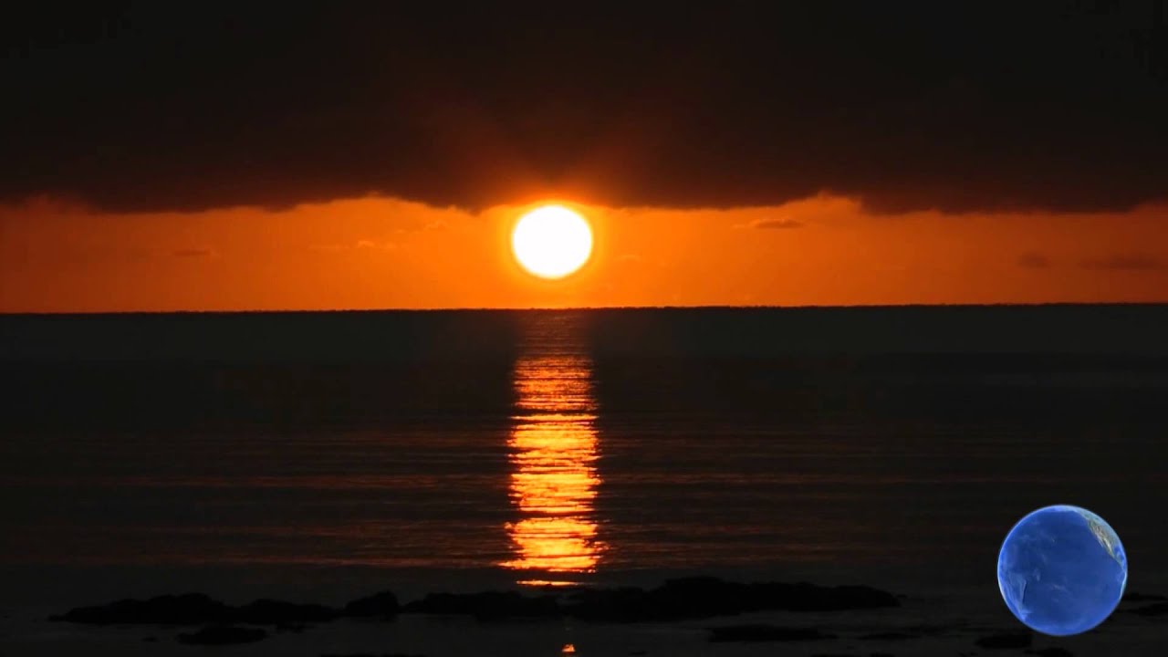 Lever de soleil sur Tiakan - Sunrise on South Pacific