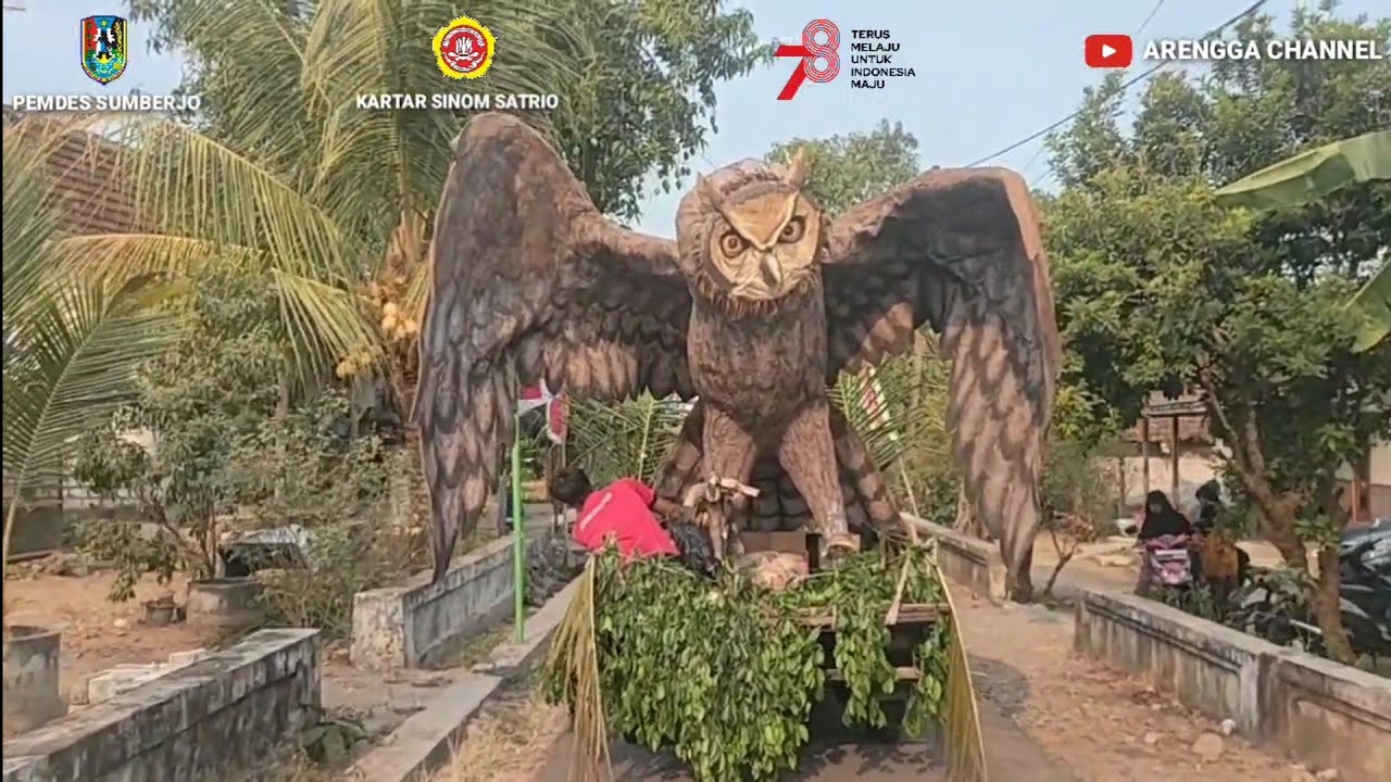 Pawai Budaya Karnaval 2023 Desa Sumberjo Widang Tuban Memperingati HUT RI ke 78