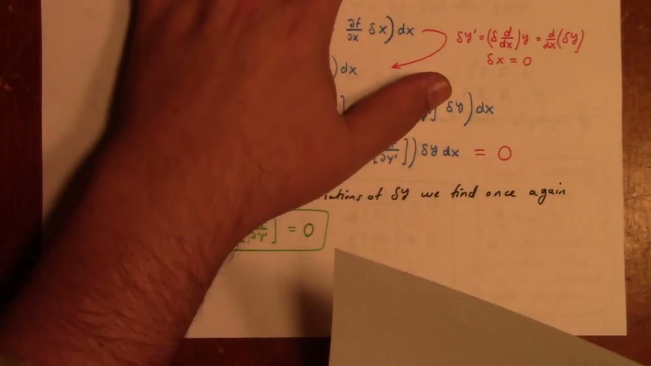 General Relativity: Lecture 9: Lagrangian Mechanics