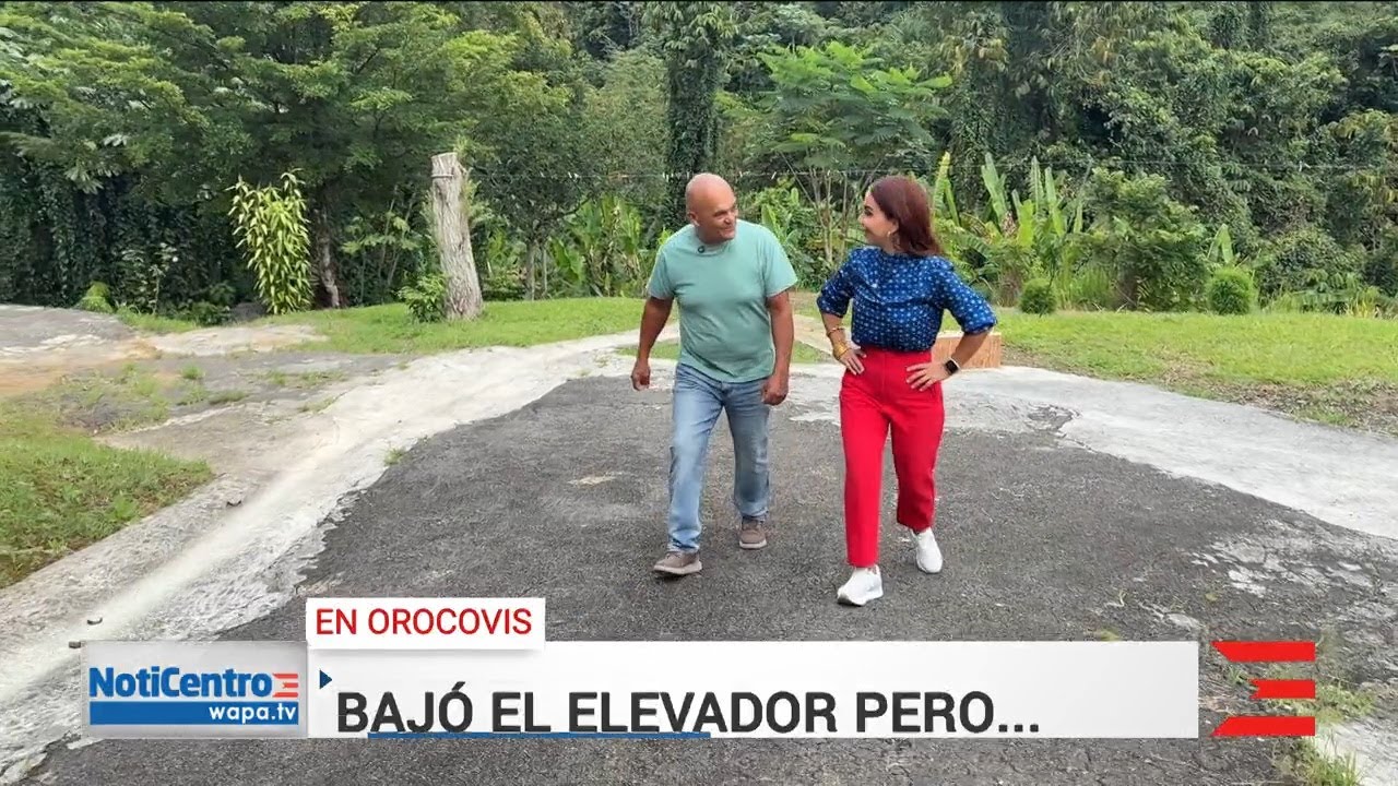 ¿Bajó el elevador del cielo? Preocupado Wito por camino que da acceso a su casa