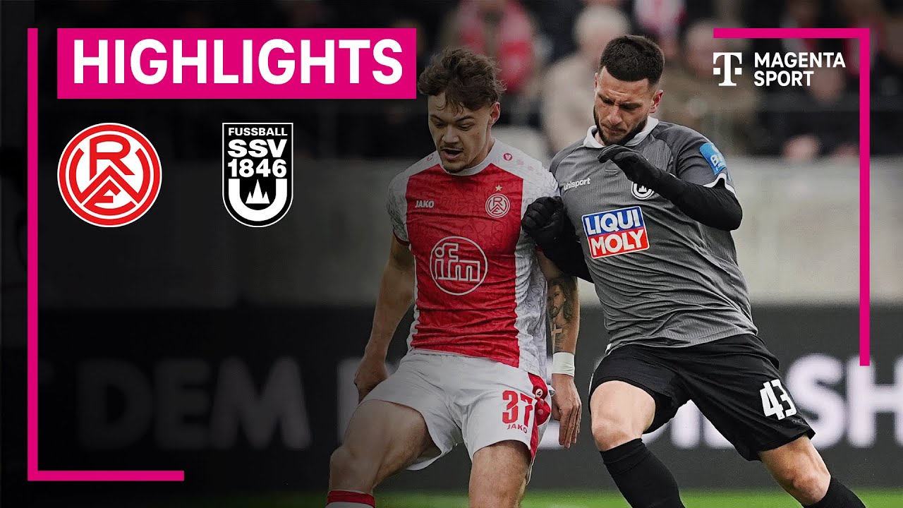 Rot-Weiss Essen - SSV Ulm 1846 | Highlights 3. Liga | MAGENTA SPORT
