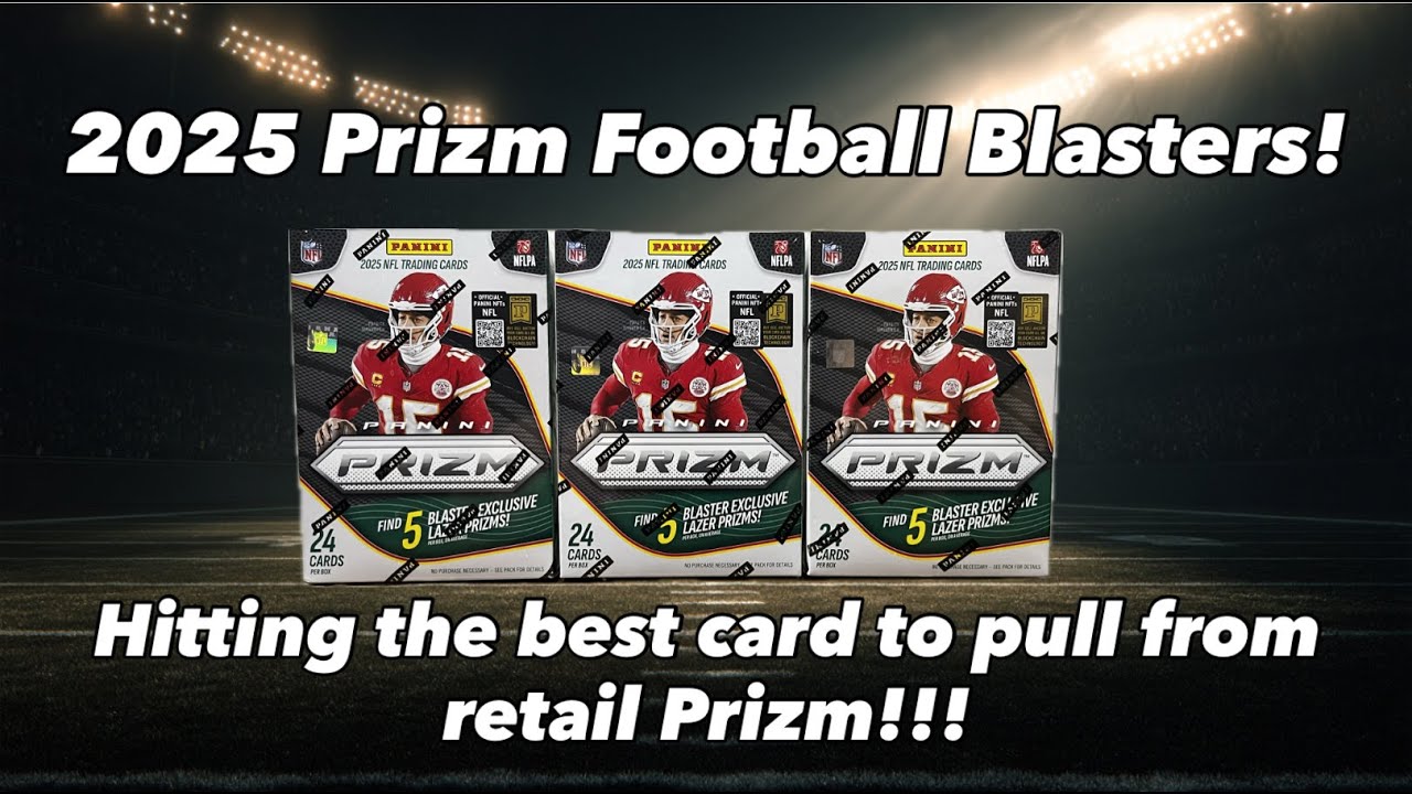 Обзор набора Prizm Football Blaster Box 2025 года!! Первый взгляд на последний набор Prism #irlpa...