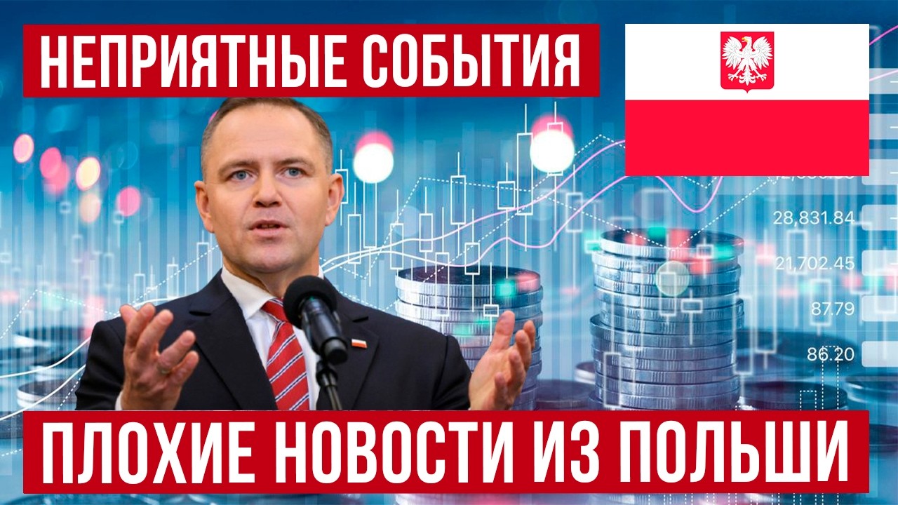 Плохой прогноз для Польши! Что будет с зарплатами и ВВП! Новости