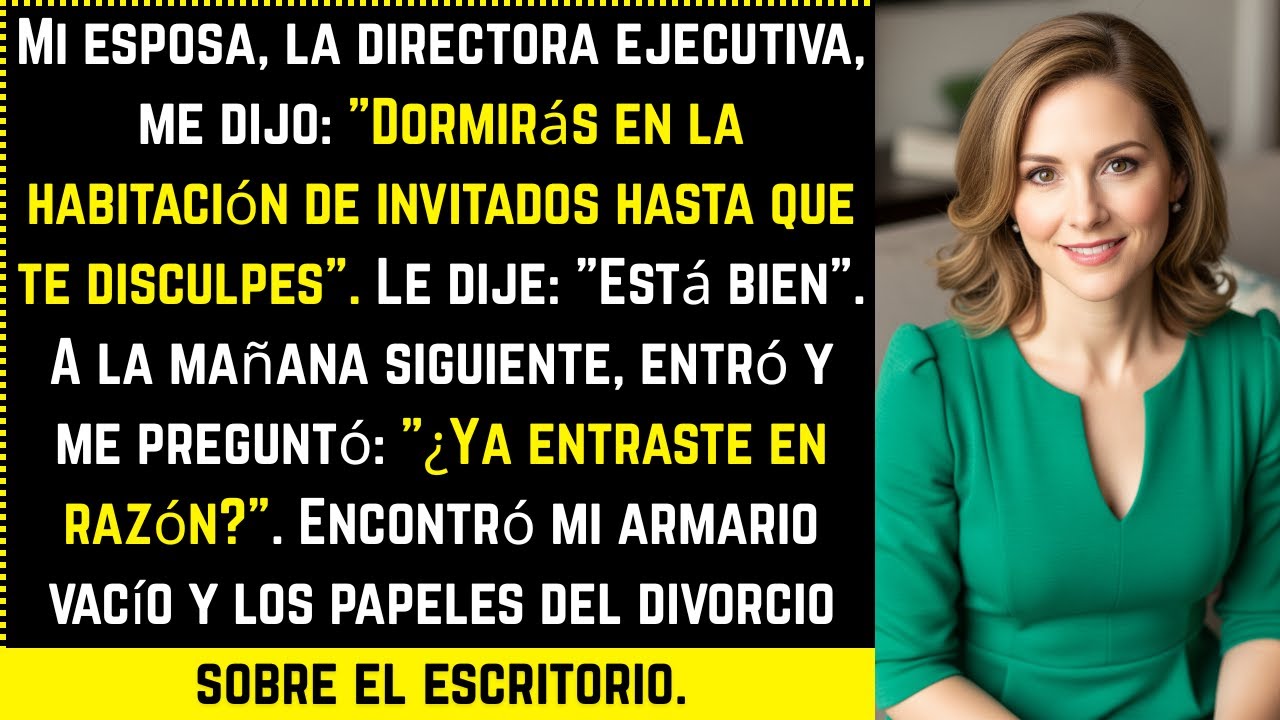 Mi Esposa CEO Me Humilló: Su Sorpresa Al Ver Los Papeles De Divorcio 💔