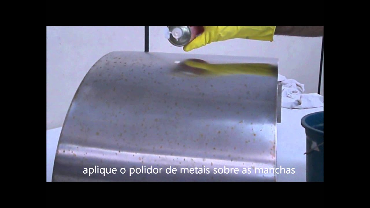 Sodramar - Aprendar limpar sua cascata  em aço inox -  limpeza de ferrugem (oxidação)