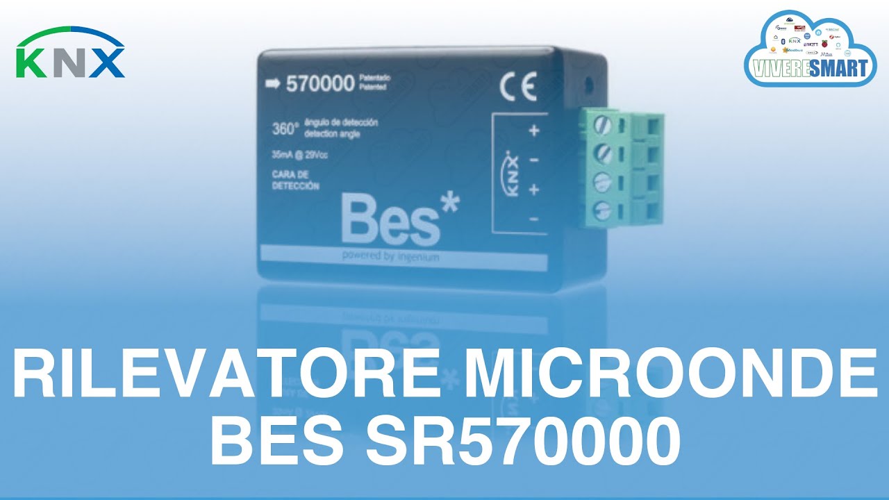 KNX - Rilevatore microonde Bes SR570000